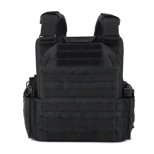 Deluxe Heavy Duty Plate Carrier with Ammo Pouches - Black – Green Papa  Tactical